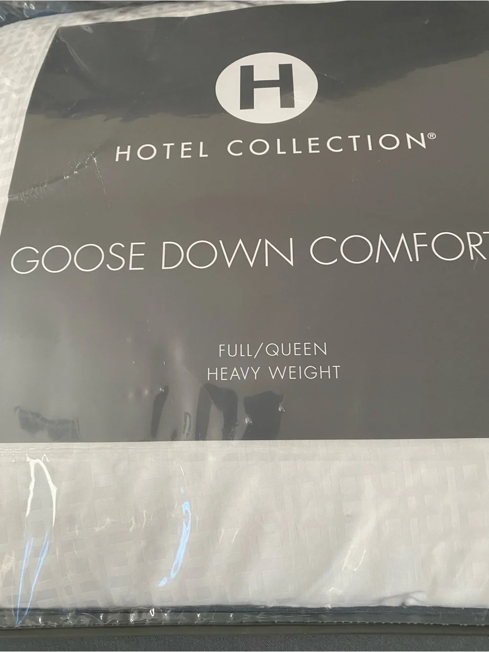 Hotel Collection European White Goose Down Heavyweight Full/Queen Comforter